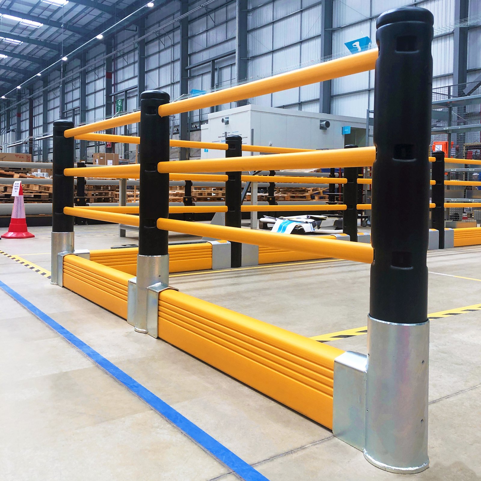 Pedestrian with CrashBarrier PLUS | McCue